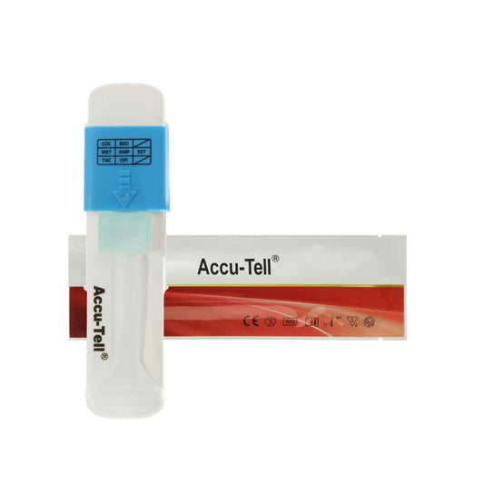 AccuBio Tech Accu-Tell® Multi-Line 7 Drug Test Cassette (Saliva) 25 Tests