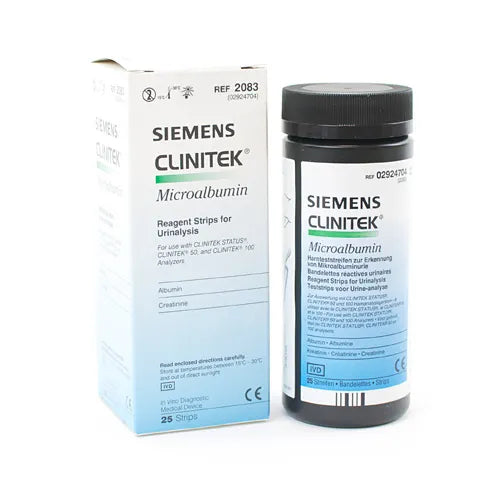 Siemens Healthcare Clinitek Microalbumin 2, 25 pcs
