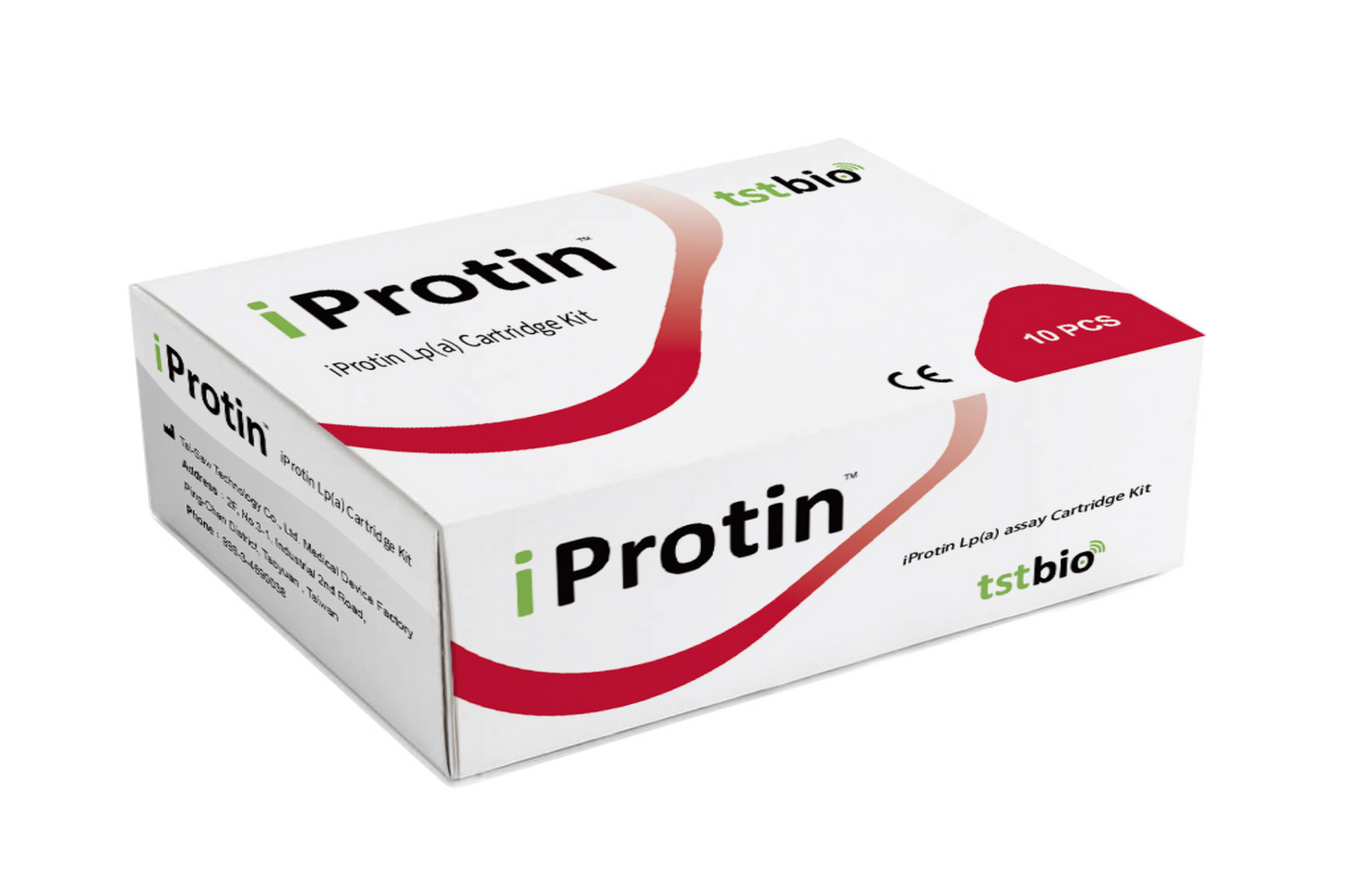 tstbio iprotin Lp(a) Assay Cartridge Kit 10 Tests FDA CE
