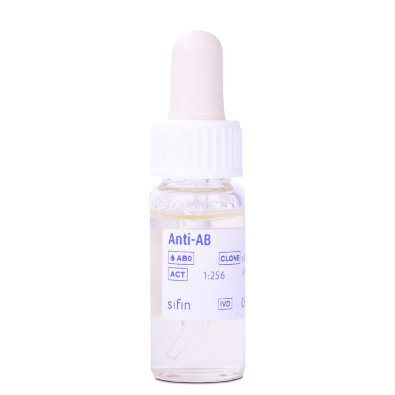 SIFIN Reagent for Determining Blood Types Anti-AB 10 ml