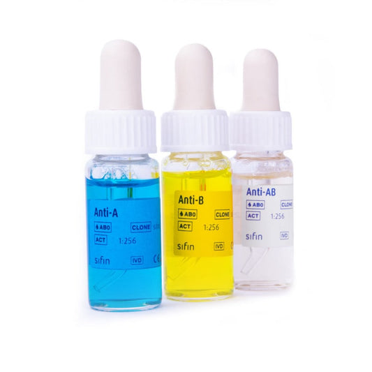 Reagents for AB0 Antigen Determination 3 x 10 ml Test Reagent