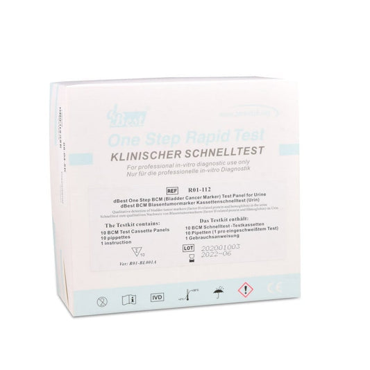 dBest BCM Bladder Tumour Marker Rapid 10 Test Cassettes