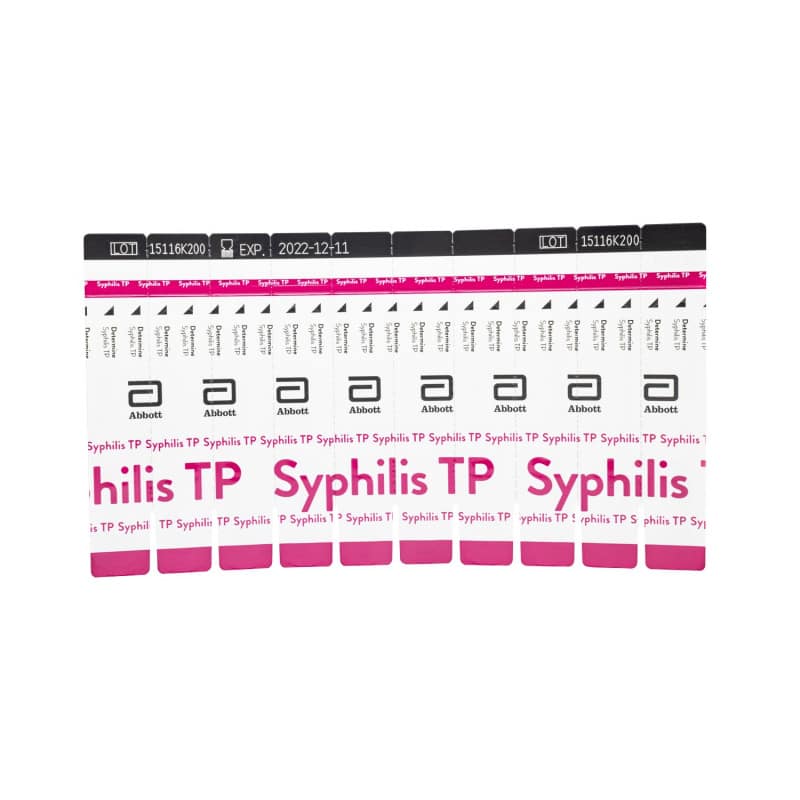 DETERMINE™ Syphilis TP Rapid Test Include Buffer & Capillary 30 Tests