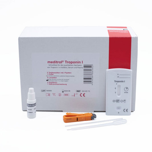 meditrol® Troponin I Test 10 Tests