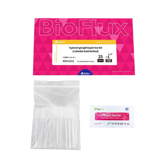 BIOFLUX Typhoid IgG/IgM Antibody Rapid 25 Tests