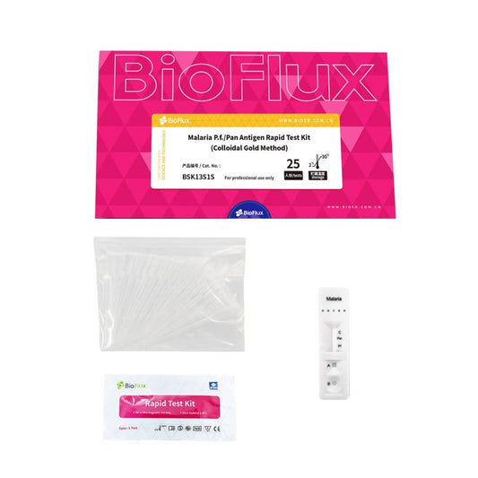 BIOFLUX Malaria Antigen Rapid Test P.f./Pan 25 Tests