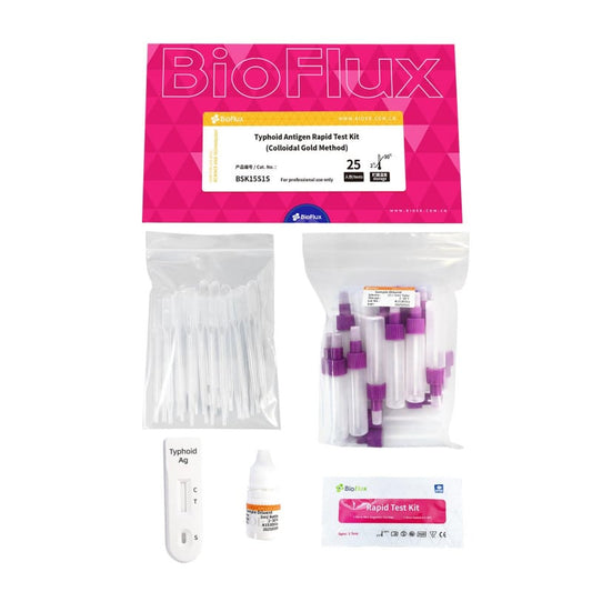 BIOFLUX Typhoid Antigen Rapid 25 Tests