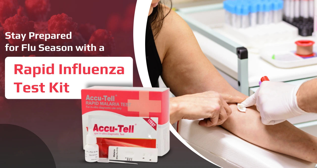 Flu Kit Mixture Stay Prepared for Flu Season with a Rapid Influenza Test Kit – POC ...