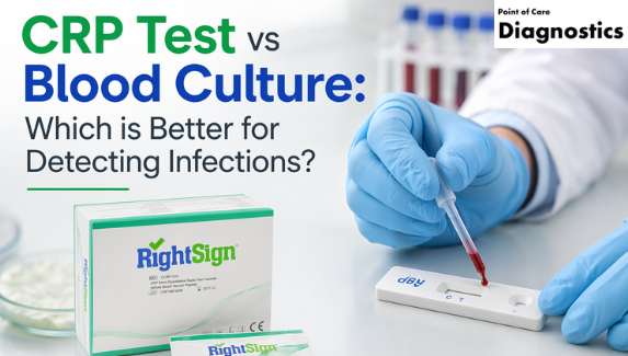  CRP test vs blood culture