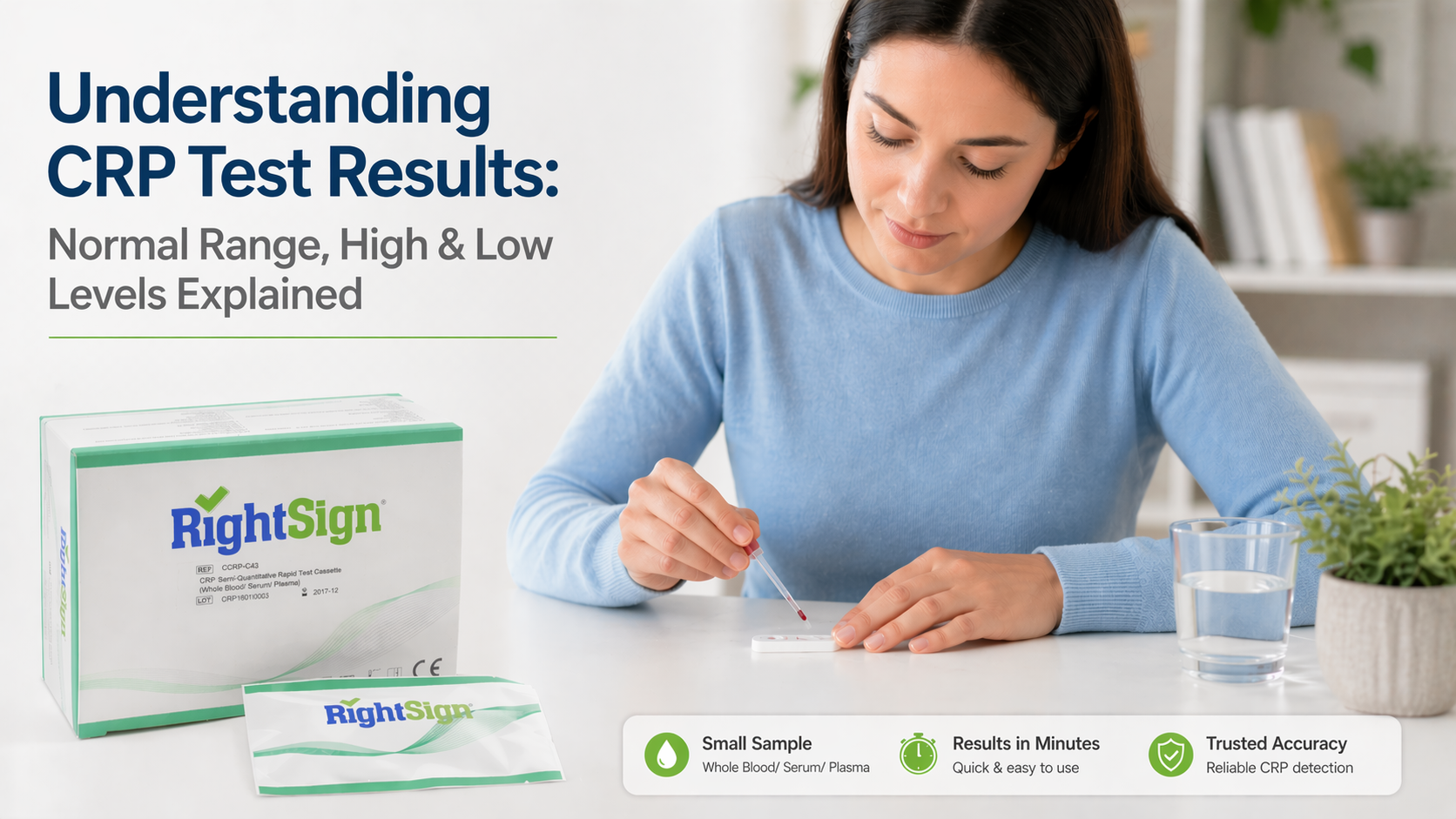 CRP Test Results Explained: Normal, High and Low Levels – POC Diagnostics