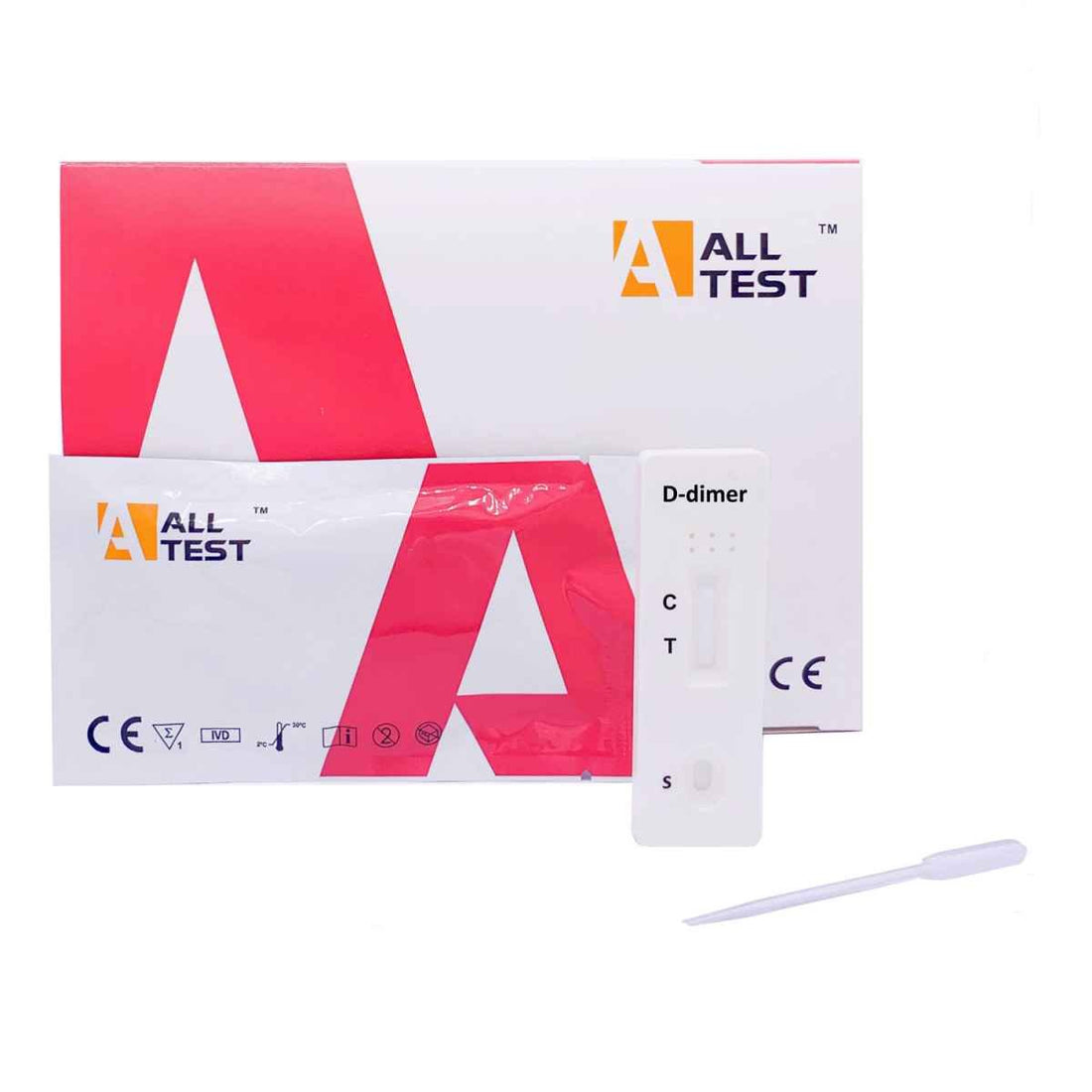 All Test Lab D-Dimer Rapid Test 10 Tests