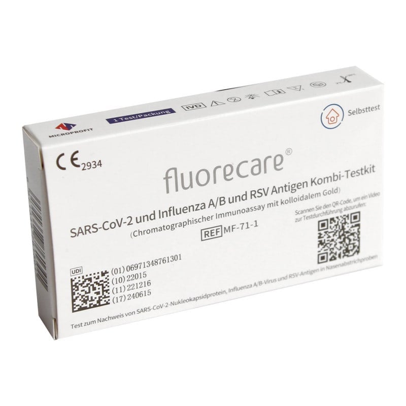 Fluorecare® Combo Test (Covid-19, FLU A&B, RSV)