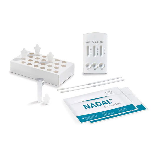 NADAL® SARS-CoV-2/Influenza A+B/RSV Ag 20 Tests CE