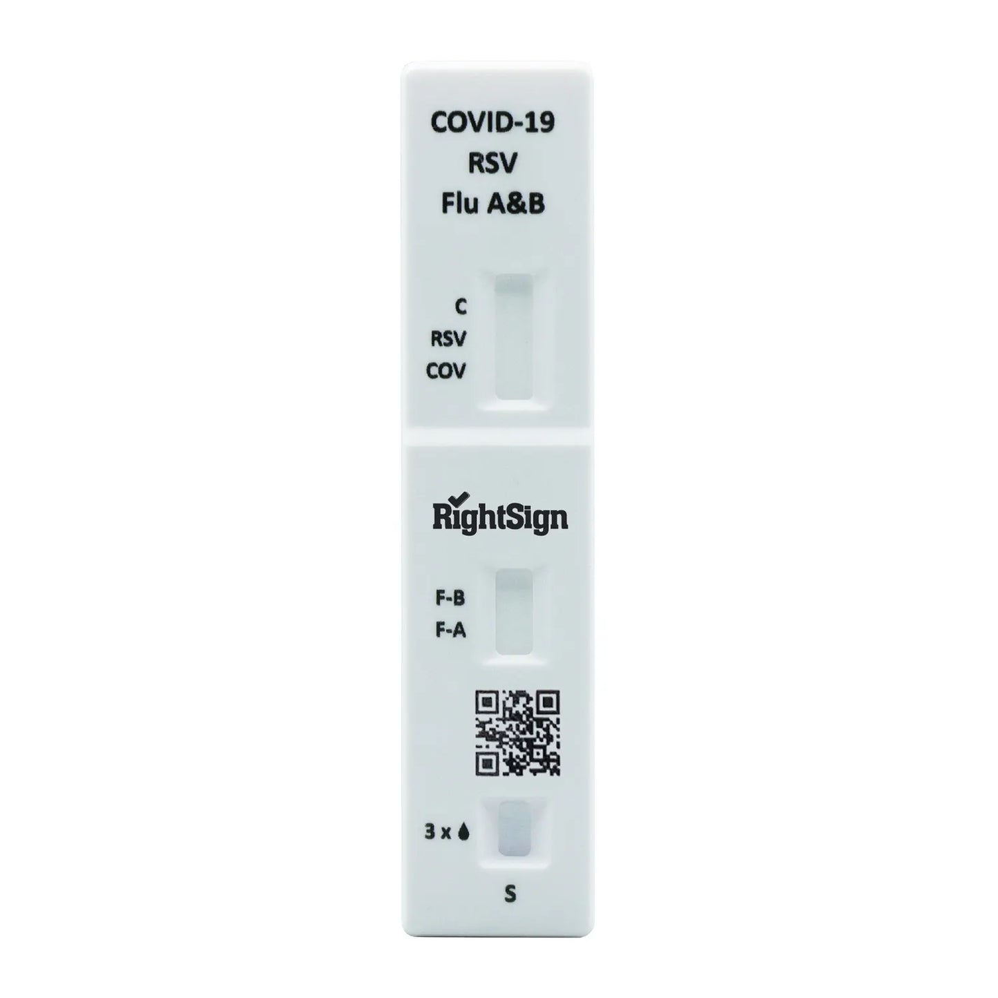 RightSign COVID-19/Flu A&B/RSV Combo Antigen Rapid 25 Tests
