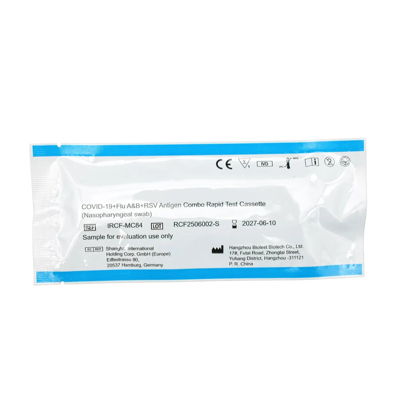 RightSign COVID-19/Flu A&B/RSV Combo Antigen Rapid 25 Tests