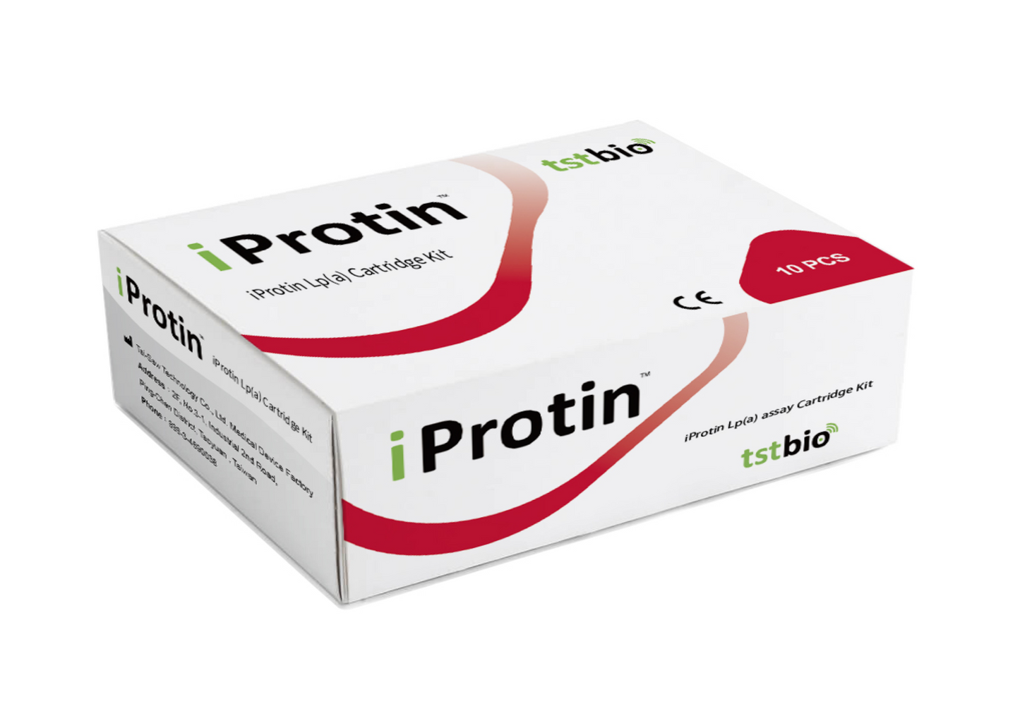 tstbio iprotin Lp(a) Assay Cartridge Kit 10 Tests FDA CE