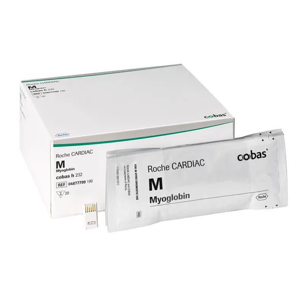 Roche Cardiac M - Myoglobin 20 Test Stipes