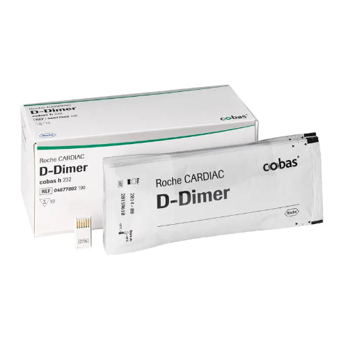 Roche Cardiac D- Dimer 10 Test Strips