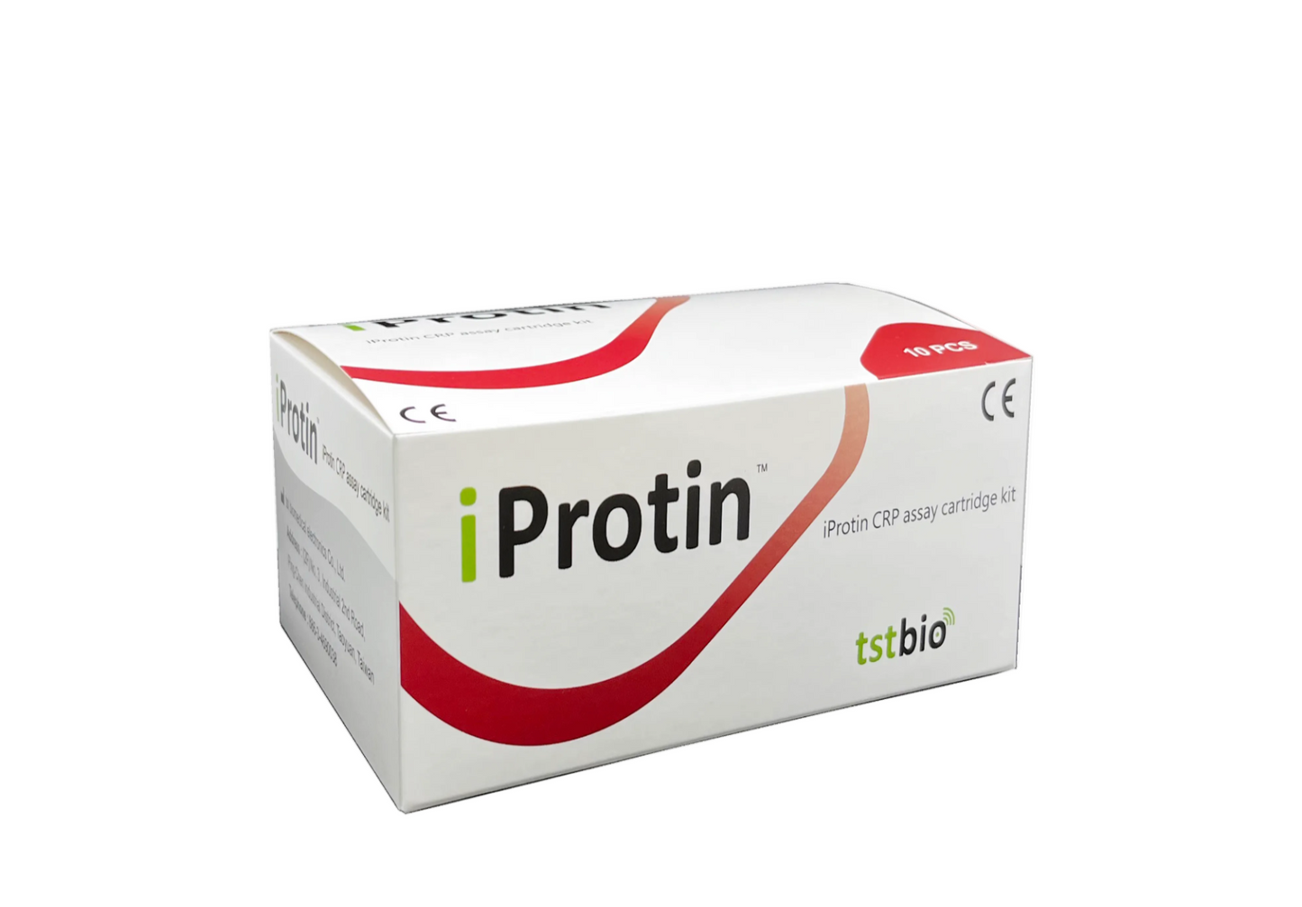 Box of i Protin tst bio product on a white background
