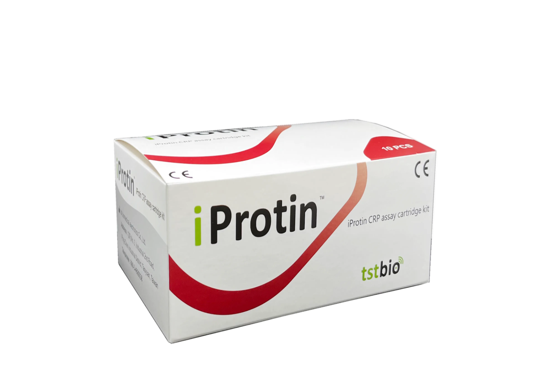 Box of i Protin tst bio product on a white background