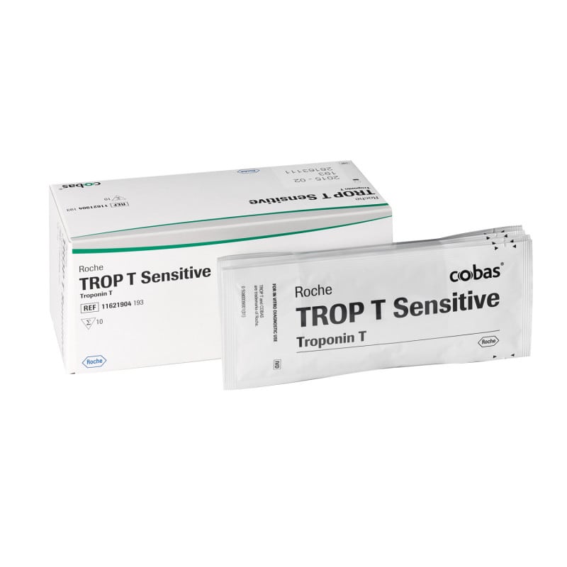 Roche TropT sensitive, Rapid Troponin T 5 Tests
