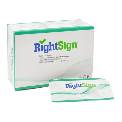 RightSign semi-quantitative CrP-Test, 25 Tests