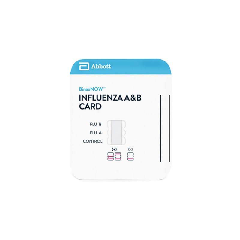 Abbott BINAXNOW™ Influenza A & B 22 Tests