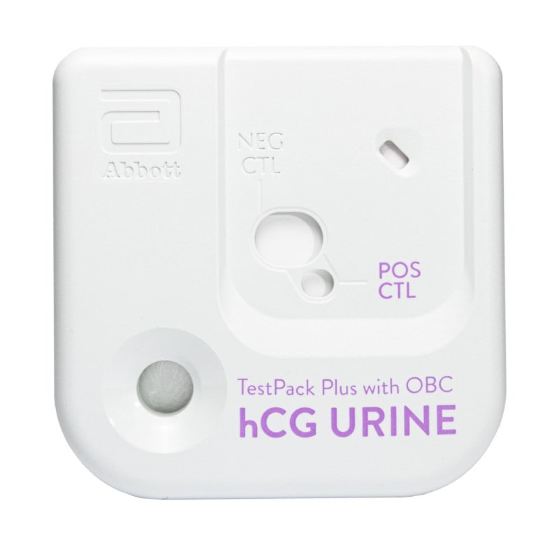 Alere TestPack +Plus hCG Urine 20 Tests – POC Diagnostics