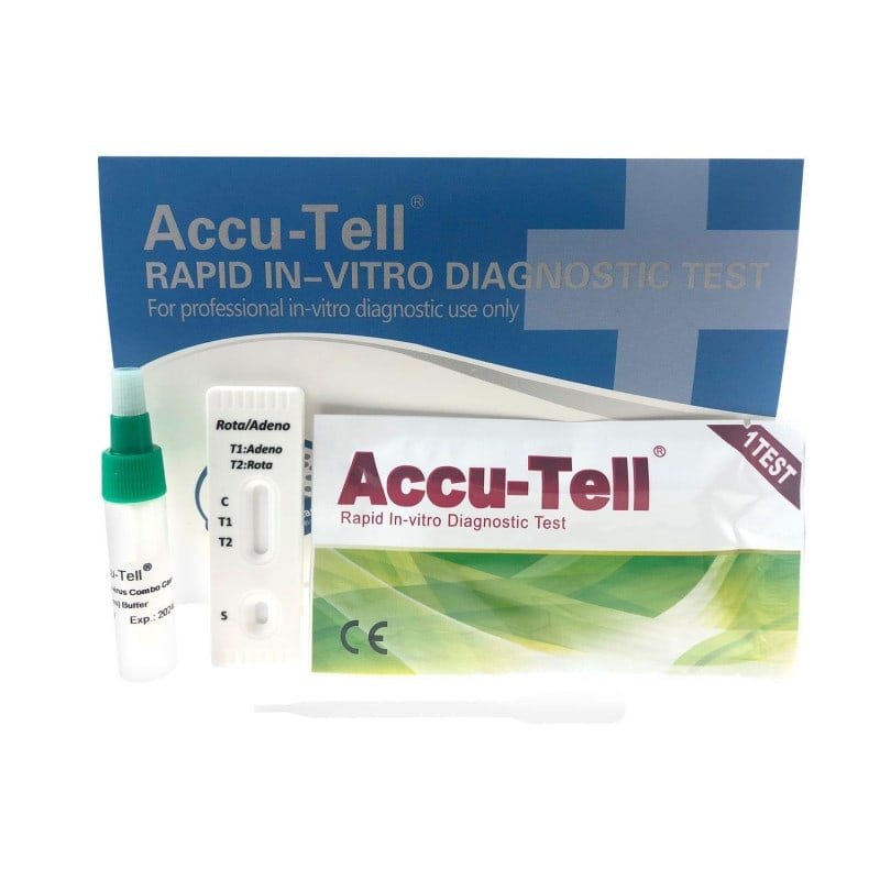 Accu-Tell® Adeno/Rotavirus Combo Rapid Test 20 Tests