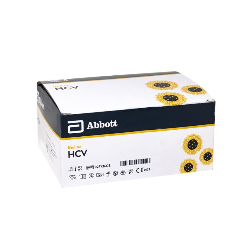 Abbott Bioline™ HCV (Hepatitis C) Antibody Rapid 25 Tests