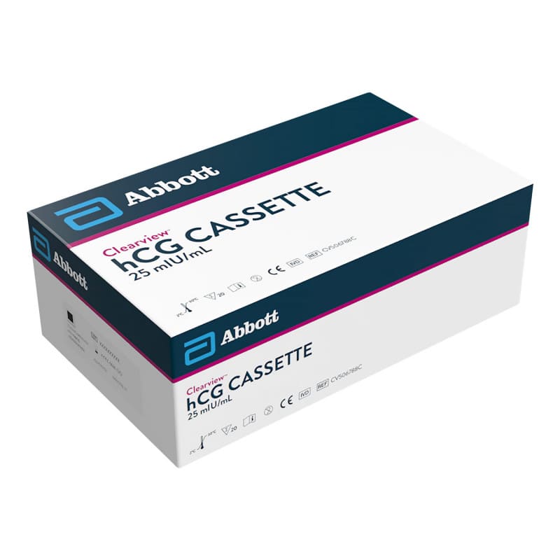 Abbott Clearview™ hCG Test Cassette (Urine) 20 Tests