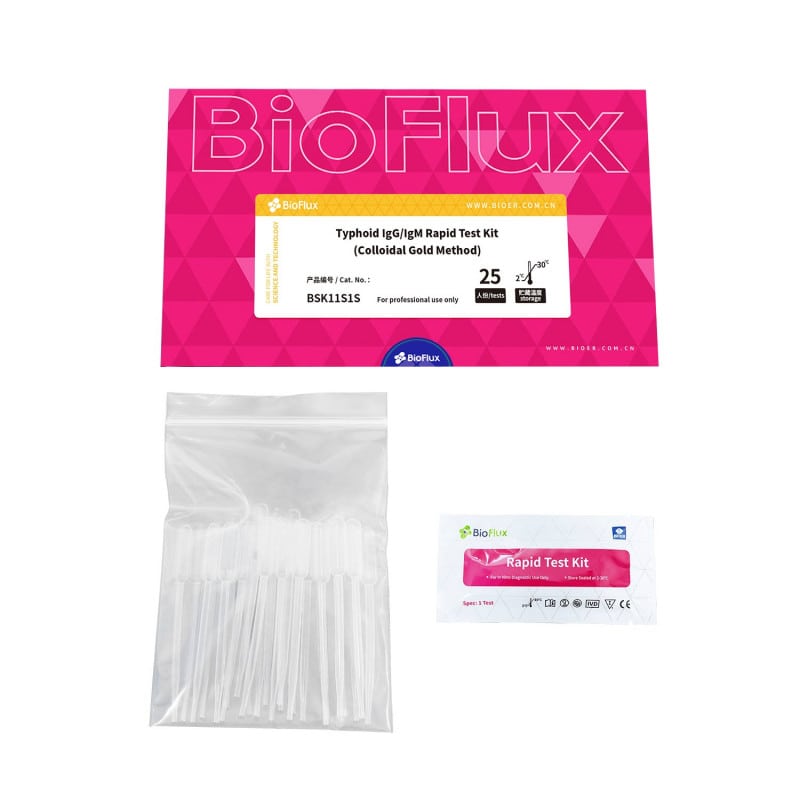 BIOFLUX Typhoid IgG/IgM Antibody Rapid Test