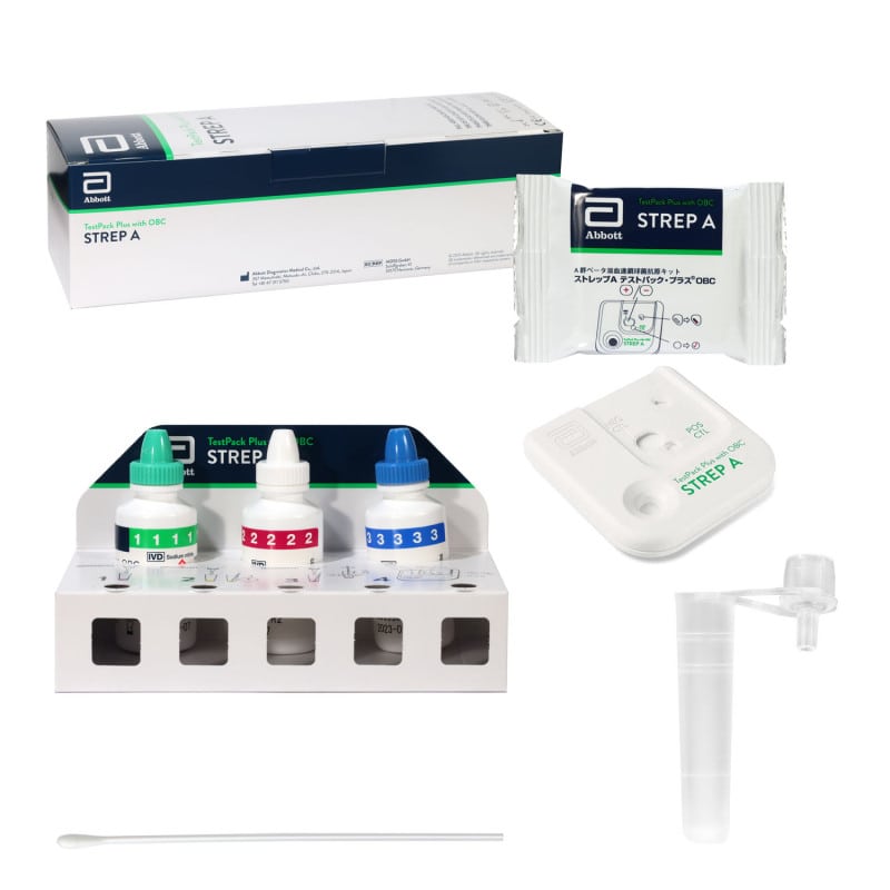 Abbott TestPack Plus Strep A 40 Tests – POC Diagnostics
